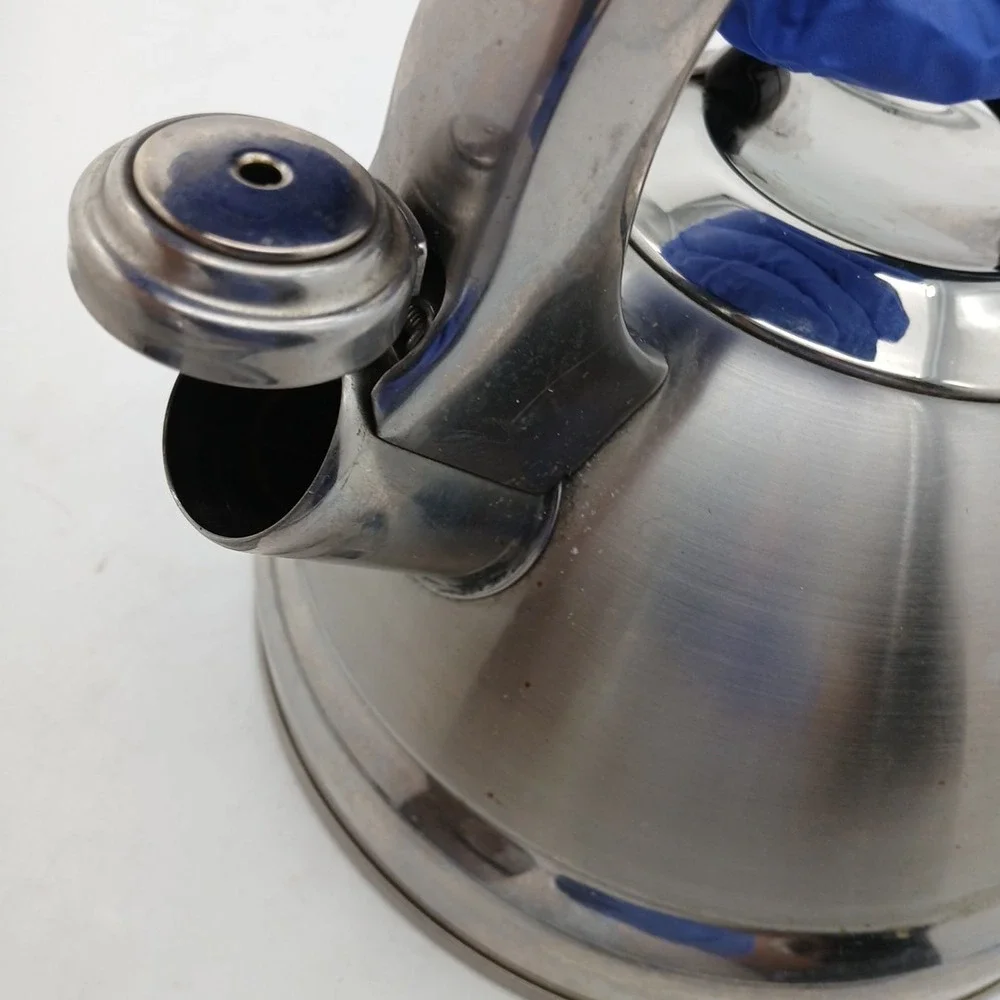 Fabrique En‎ Chine Stainless Steel Whistling Tea Kettle in Silver